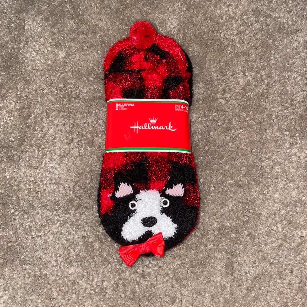 Hallmark 2 Pairs of ballerina socks! Size:4-10